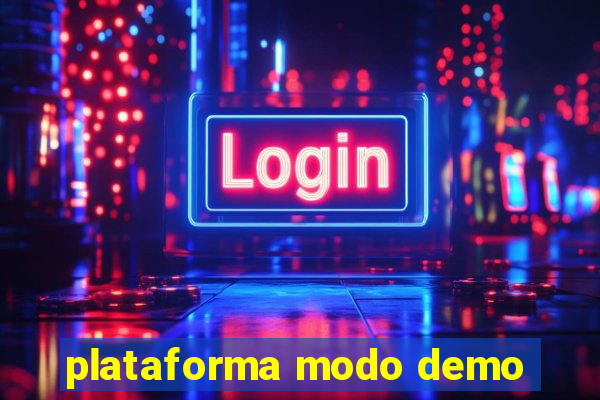 plataforma modo demo
